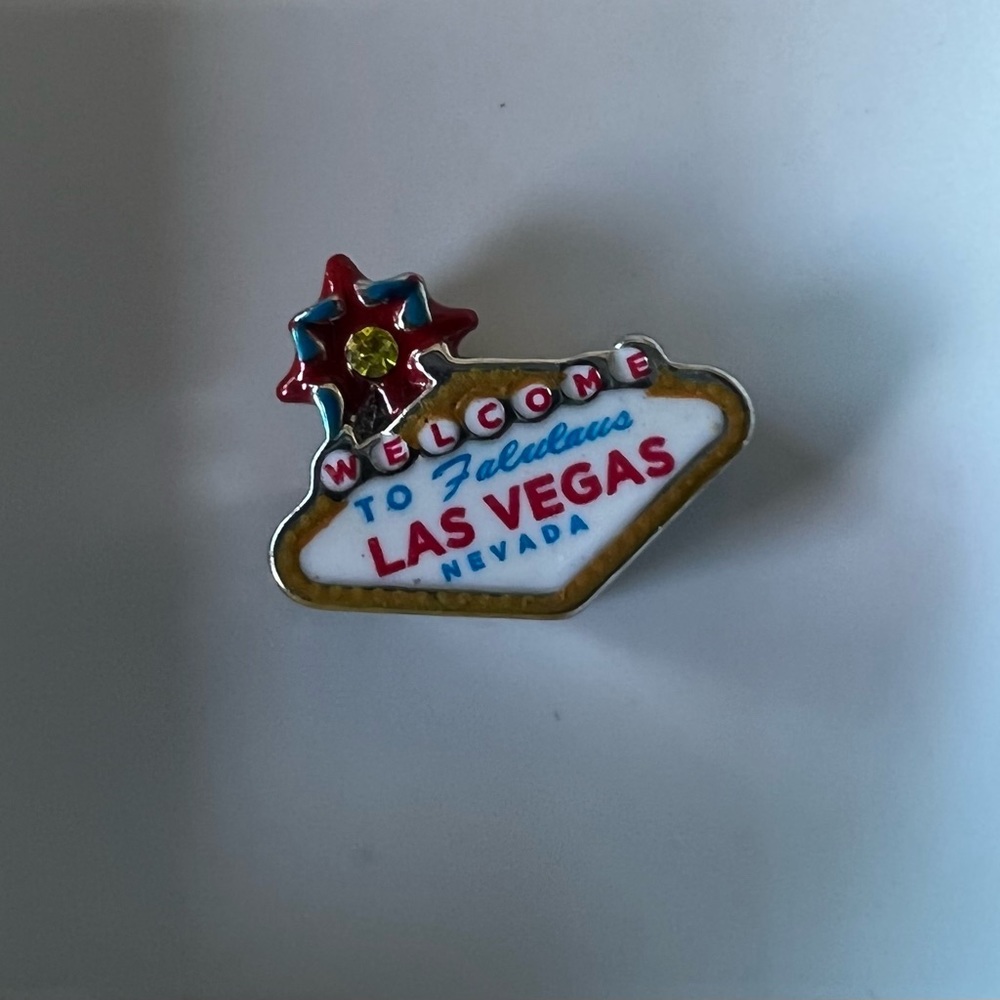 Origami Owl classic Las Vegas sign charm